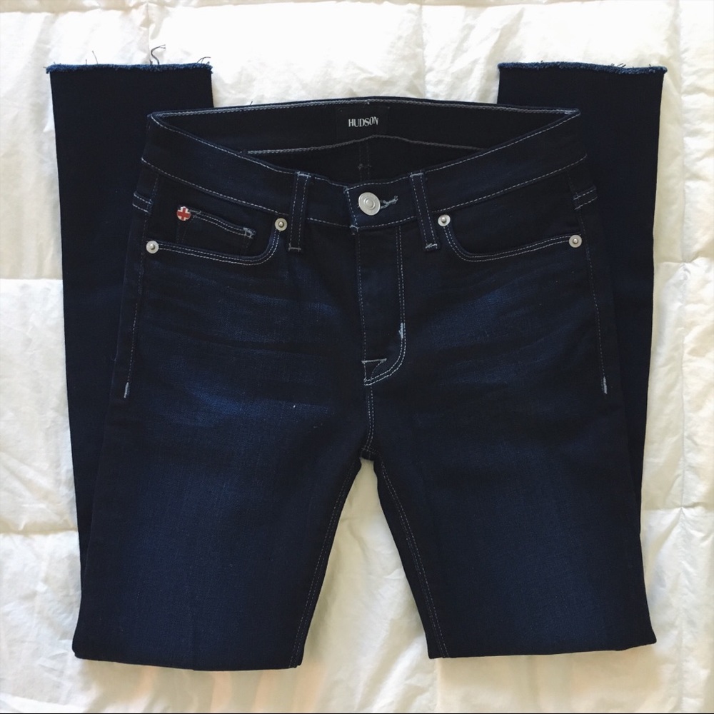 Hudson Nico Mid Rise Skinny Jeans